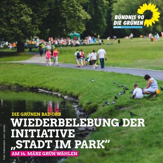 Stadt im Park