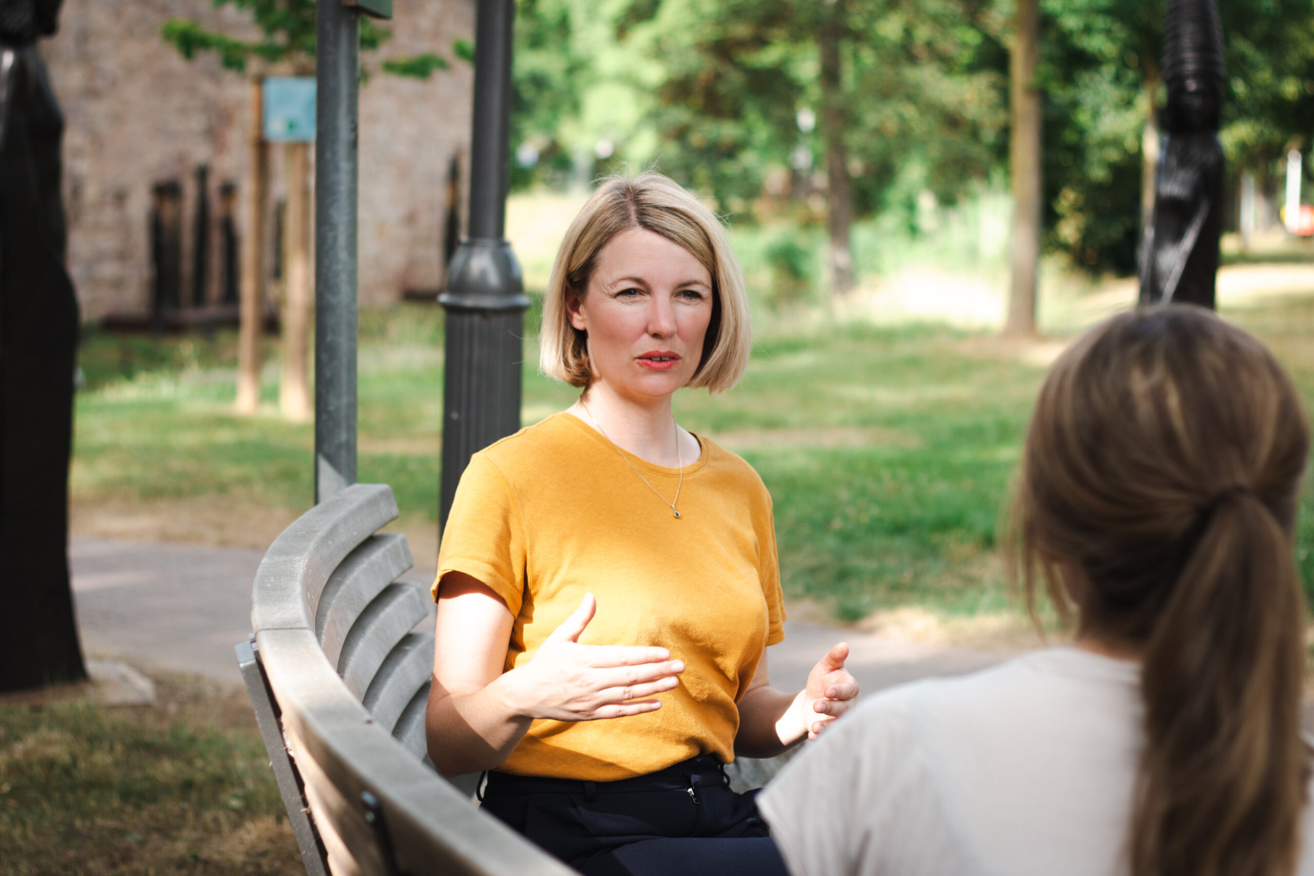 Kathrin Anders, MdL im Gespräch