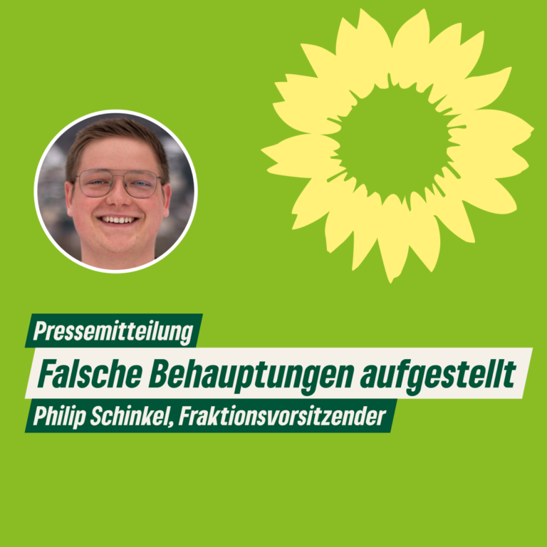 Falsche Behauptungen aufgestellt – Pressemitteilung